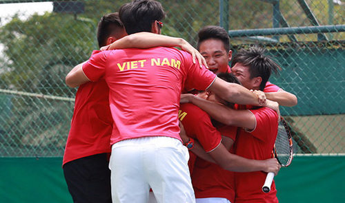 Việt Nam đánh bại Indonesia 3 - 2 ở Davis Cup ảnh 1